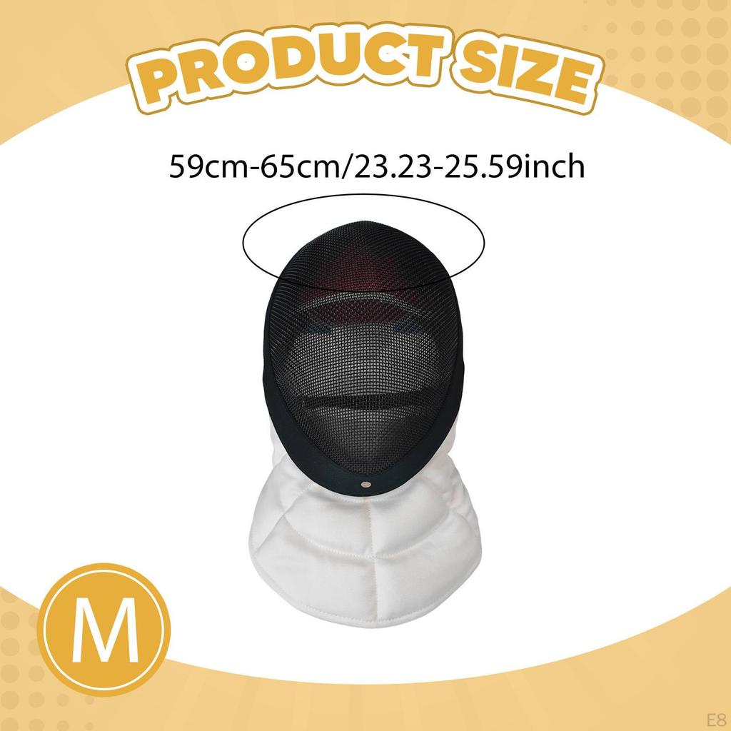 Sprzęt szermierczy Przenośny Lekki Oddychający Pokrowiec na hełm na twarz do codziennych treningów