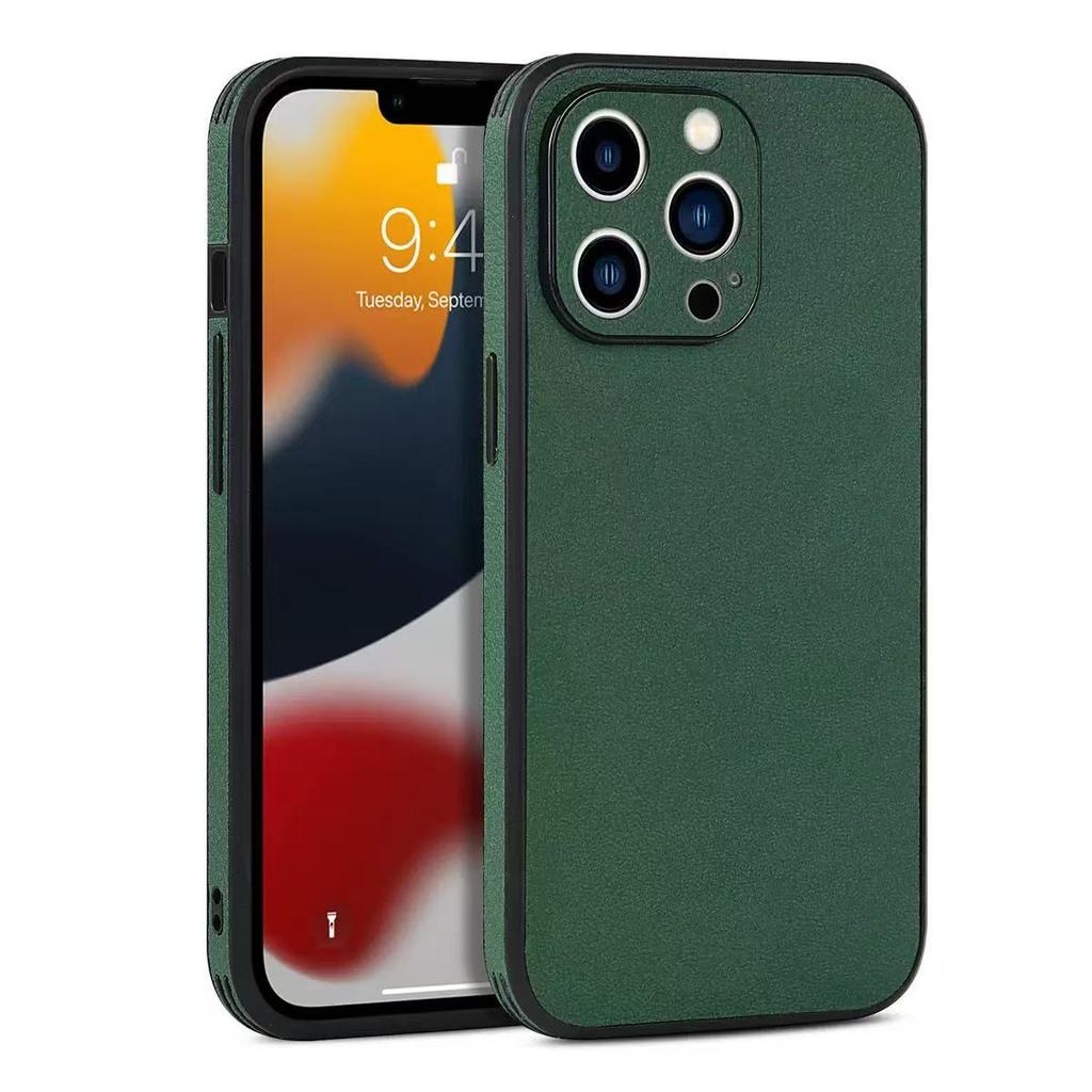 Luxury Tpu Leather Phone Case for iPhone 16 15 14 14 Plus 14 Pro Max Pro XS Soft Full Protective Mobile Cover Made TPU