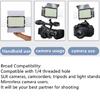 37W LED Video Lighting Dimmable Light for Camera DSLR Phone Laptop Zoom Lighting