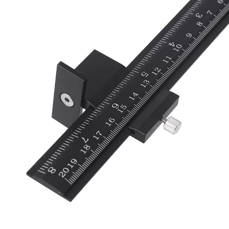 Cabinet Hardware Adjustable Punch Locator Woodworking Drilling Template Drill Guide for Installing Handle on Door Drawer