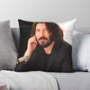 Keanu Reeves Aesthetic Square Pillowcase Polyester Linen Velvet Creative Zip Decorative Pillow Case Sofa Cushion Cover