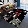 Retro S-Scarface Doormat Vintage Non Slip Carpet for Living Room Sofa Decor Modern Floor Mat for Men Bedroom Durable Area Rug