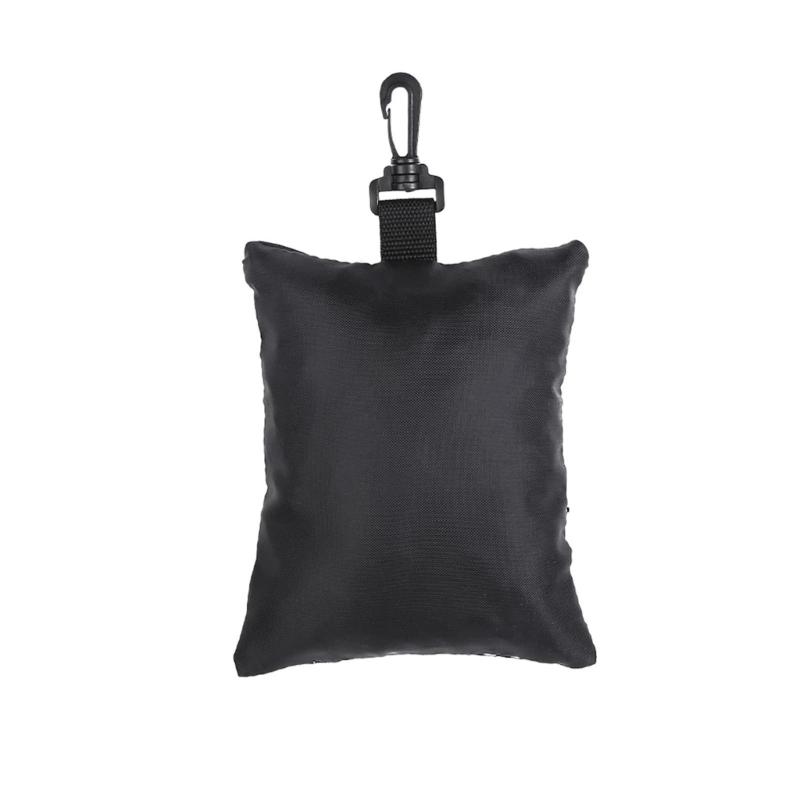 Multifunctional Portable Golf Organiser Bag With 10 Elastic Slots Waterproof Golf Ball Storage Case with Rotating Clip