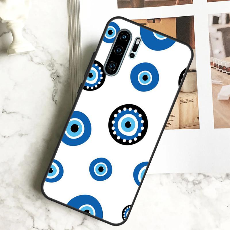 Evil Eye Case For Huawei Nova 10 SE 9 5T 11i 8i 3i 11 Pro Y91 Y90 Y70 Y61 Y60 P30 P20 P40 Lite Cover