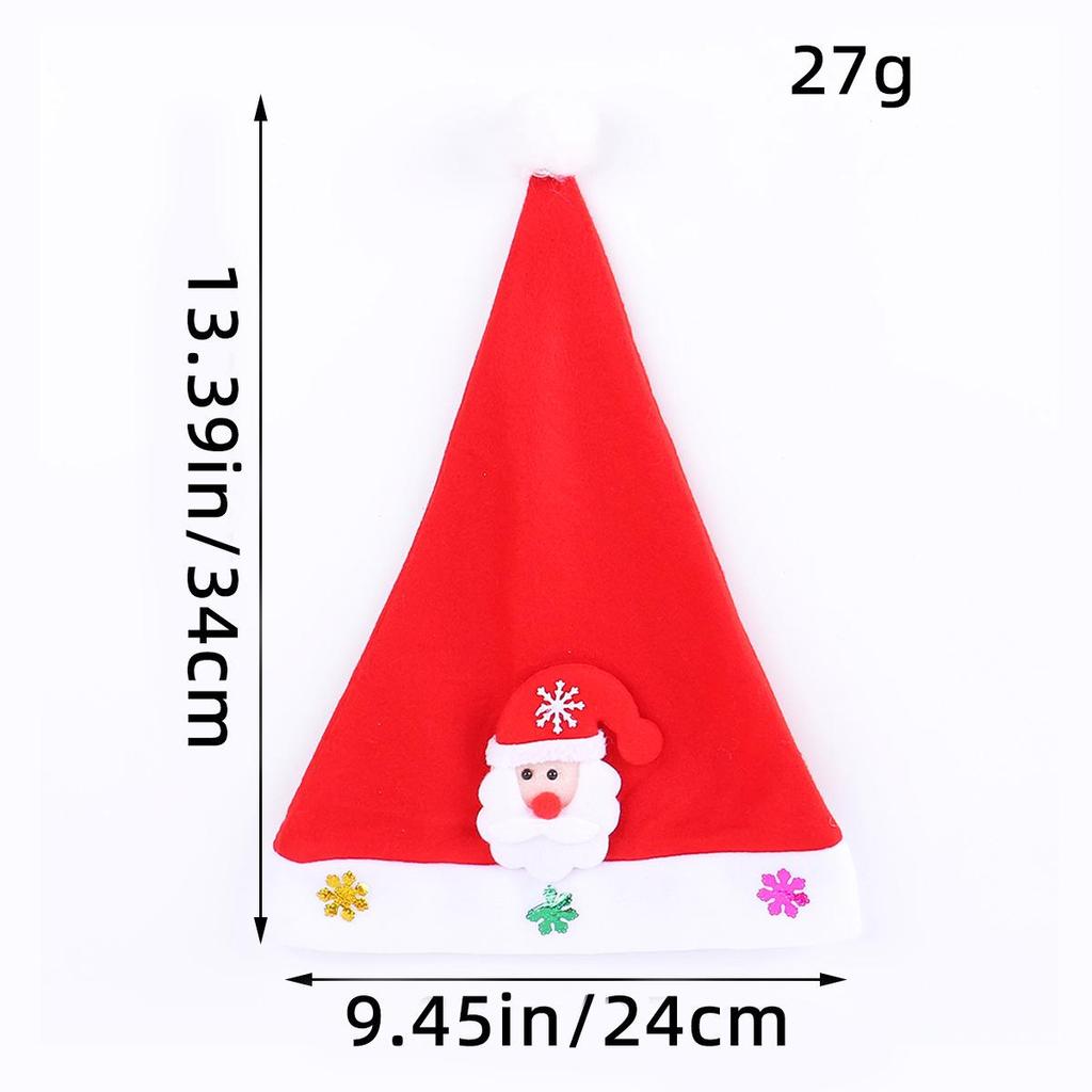 Přístavní Láska Svítící Vánoční čepice Santa Clause pro dospělé a děti