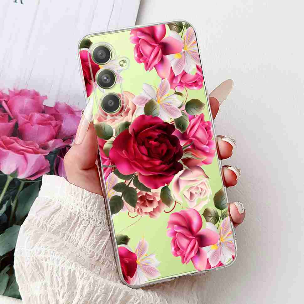 For Samsung Galaxy A54 5G 6.4"Case Fierce Dragon Tiger Soft Silicone TPU Cover For Samsung A54 A54 SM-A546E Phone Cases Fundas