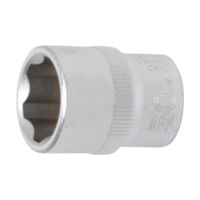 Douille pour clé - BGS TECHNIC - Super Lock 10 mm - Chromé mat - Acier chrome-vanadium - 15 mm