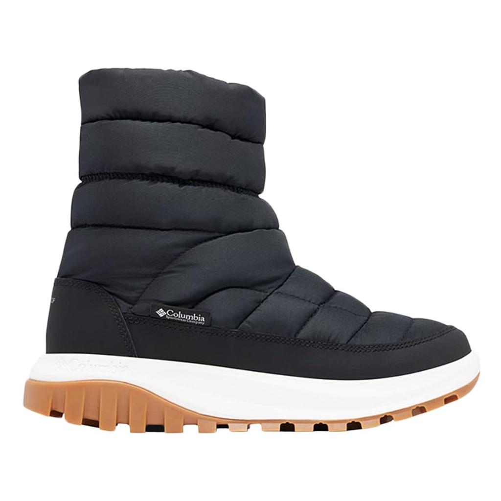 Columbia Snowtrot Mid Boots BL9165 Size Sea Salt Women's 23.0cm Black,