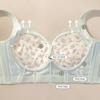 New Small Breasts Gather and Adjust Bras, Essential Oils, Thick Cups, Large Breasts Show Small Breasts, Anti-sagging Thin Cups, Underwear Women