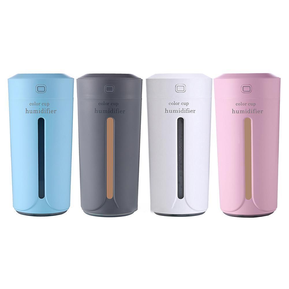 Portable USB LED Ultrasonic Home Office Car Humidifier Air Diffuser Purifier Atomizer