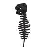 Accessori Pet Trick or Treat Costume Scheletro di Dinosauro Gatto, Outfit con Cappuccio Peluche, Costume Carino Spaventoso Leggero per Gattini Abbigliamento Halloween per Gattini