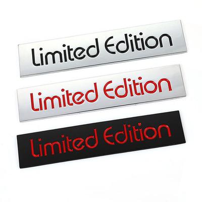 3D Metal Car Sticker Limited Edition Emblem Badge Decal Styling Accessories