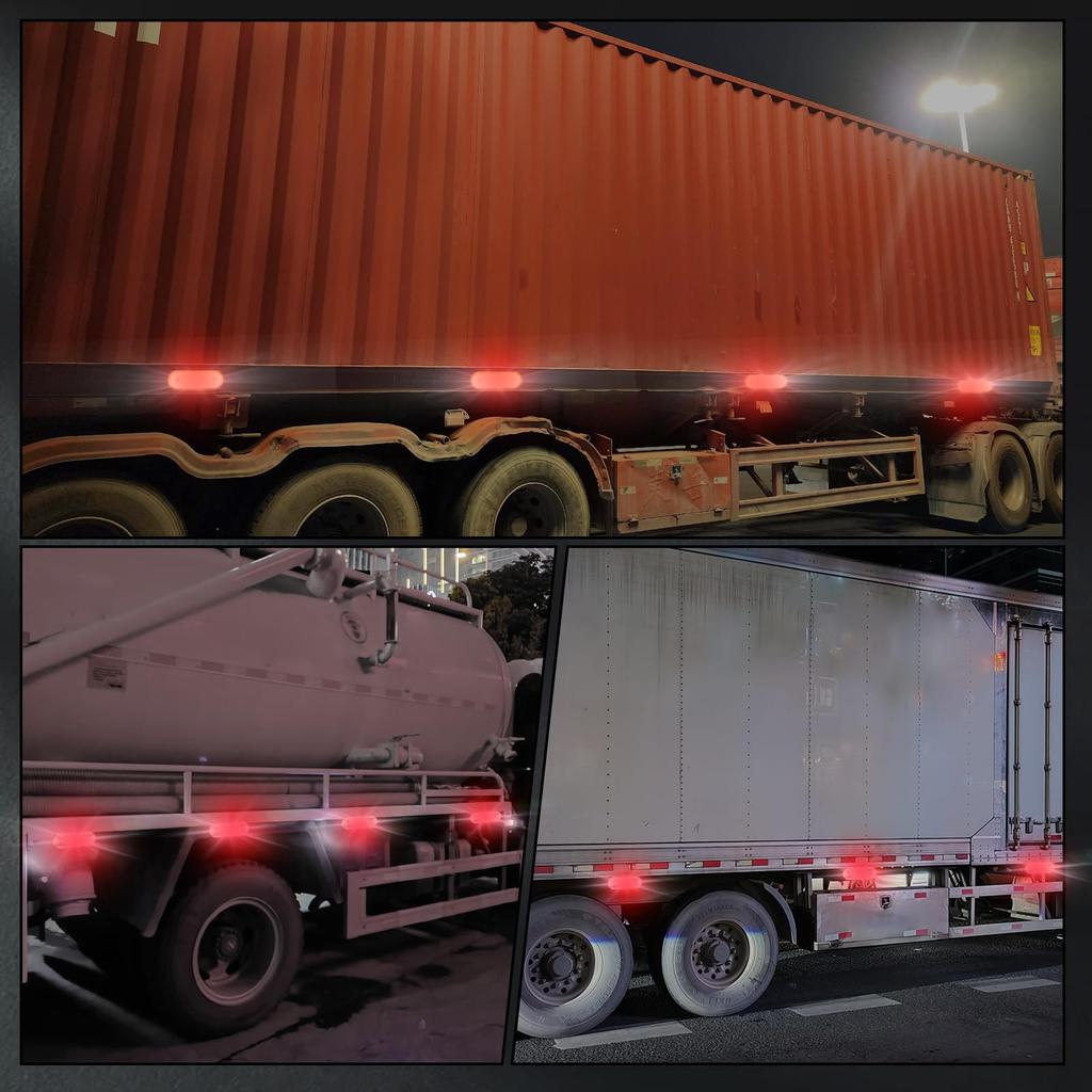 Xuzimaoyi Side Marker Lamp, 24v Led Marker Lamp Truck Led Car Width Light