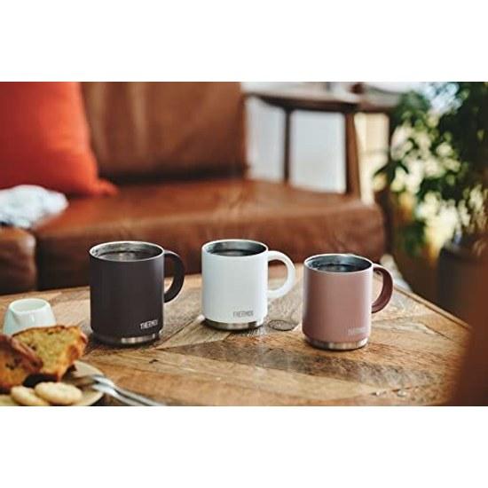 Thermos Vacuum Insulated Mug 450ml White JDS-450 WHDishwasher Safe Model