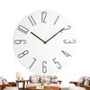 Wall Clock Silent Non Ticking Wall Clocks Battery Operated Digital Clock Simple Minimalist Hanging Wall Clock Home Decorations