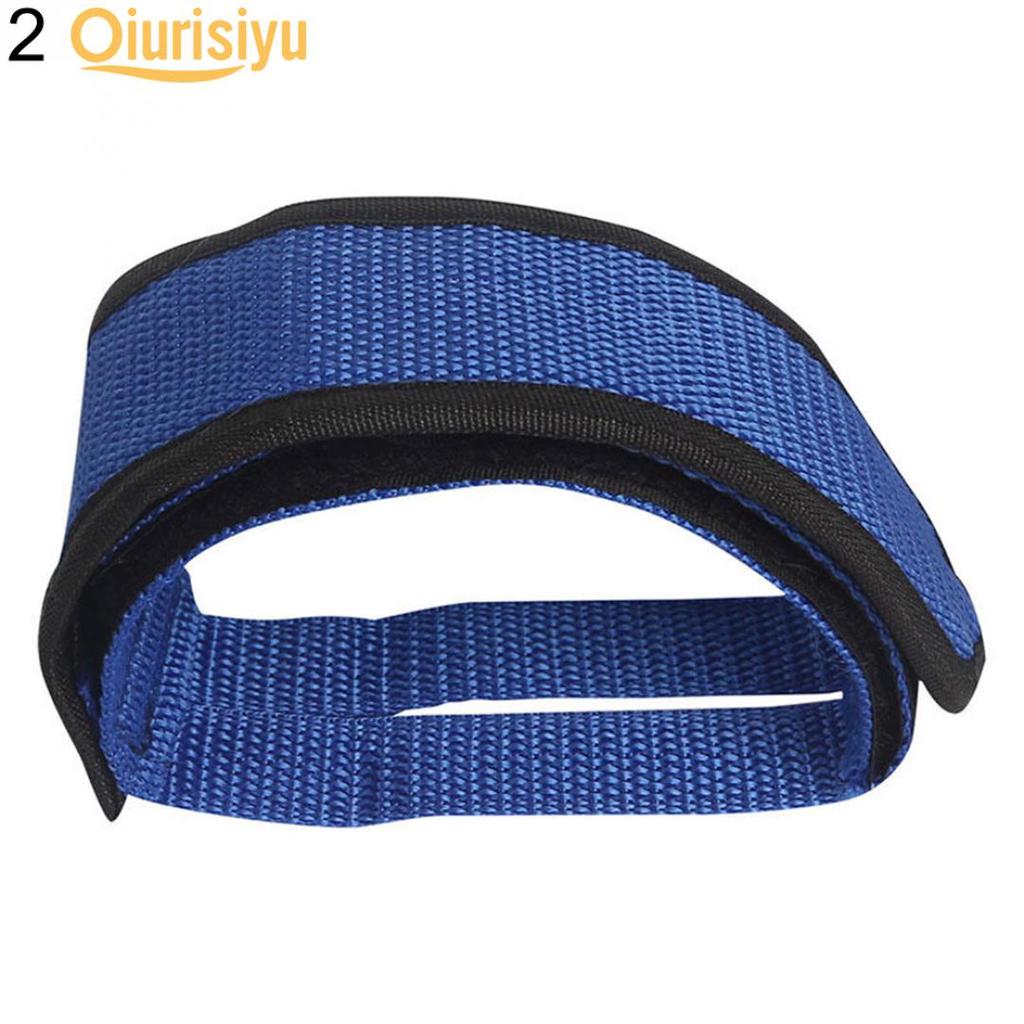 1Pc Fixed Gear Fixie Bicicletta Doppio Adesivo Pedale Strap Toe Clip Cintura Articoli Sportivi