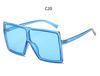 Designer Retro Premium Extra Large Square Shaped Sunglasses Women Timeless Popular Large Frame Sunglasses Black Stt Eyewear UV 400 Protection
