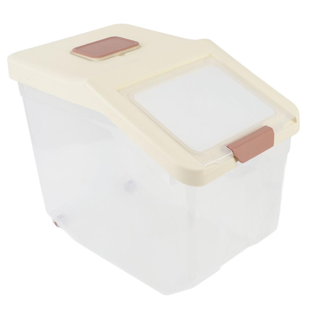 Recipiente de Armazenamento de Arroz Hermético Recipiente de Armazenamento de Farinha Recipiente de Armazenamento de Cereais Alimentos Secos para Cozinha Doméstica à Prova de Umidade