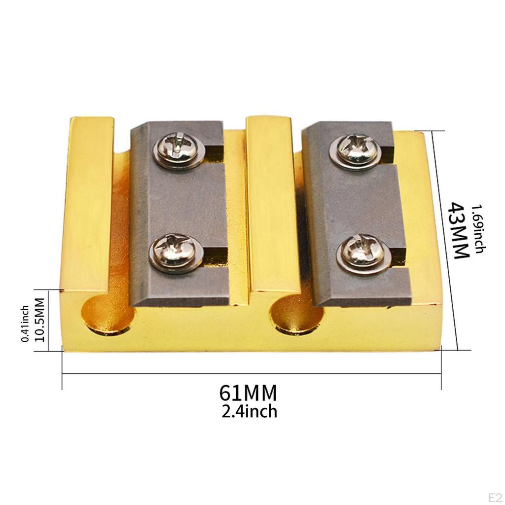 Acoustic Guitar And Violin Peg Hole Reamer Kit with Wood Handle