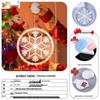 Glowing Merry Christmas LED Suction Cup String Lights for 2025 Holiday Window Display