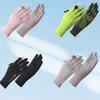 Summer Cycling Gloves For Men Women With Breathable Polyester Antislip Sun Protection