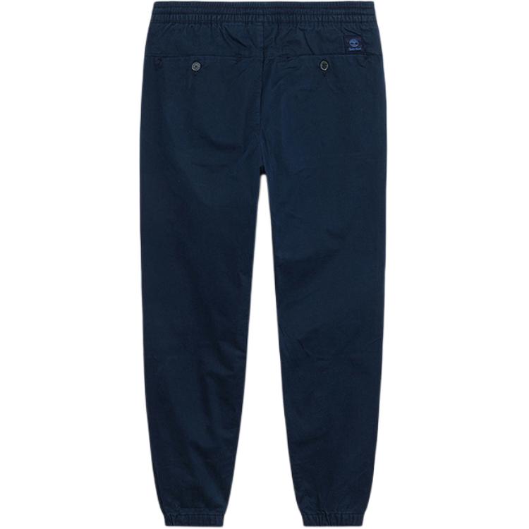 Timberland FW24 Outdoor Elastic Cuffed Slim Fit Casual Pants Men bottoms Deep-Sapphire-Blue A27BF-433