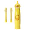 Children Electric Toothbrush Cartoon Pattern Waterproof Teeth Cleaning Brush Gift for KidsYellow