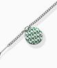 Valik [925 Silver] No.20 Signature Green Pattern Coin Necklace [L]