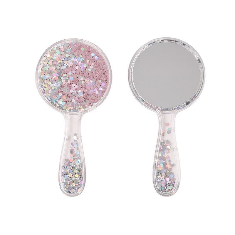 New air cushion comb - round handle, glitter scalp massager hair brush