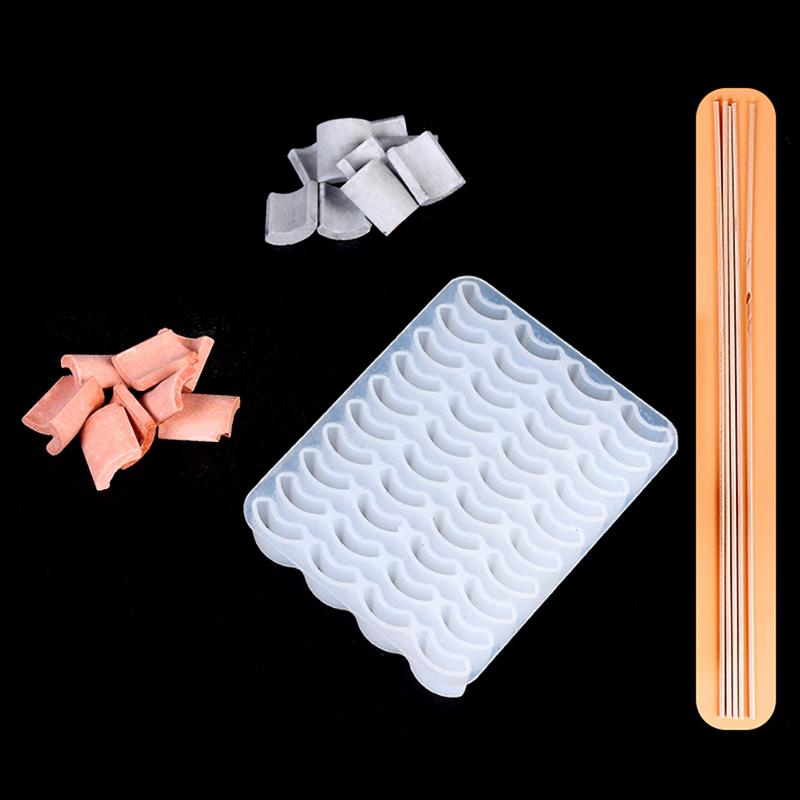 1Set Sand Table Building Making Mini Brick Silicone Mold Cement Model Brick Set