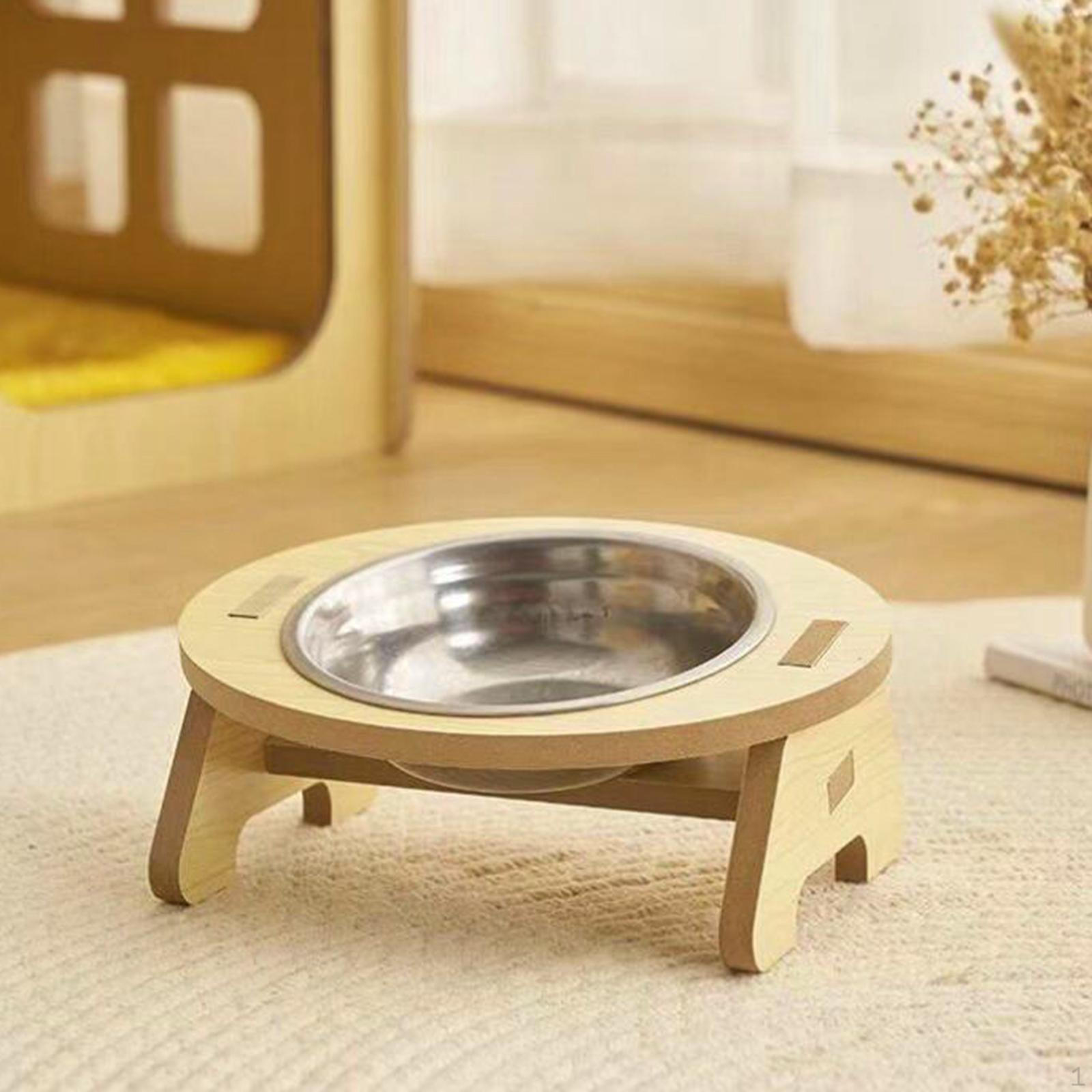 

Миска для кошек, собак, нескользящая портативная миска для еды и воды, миска для домашних животных, посуда для кормления домашних животных, маленький средний размер single bowl