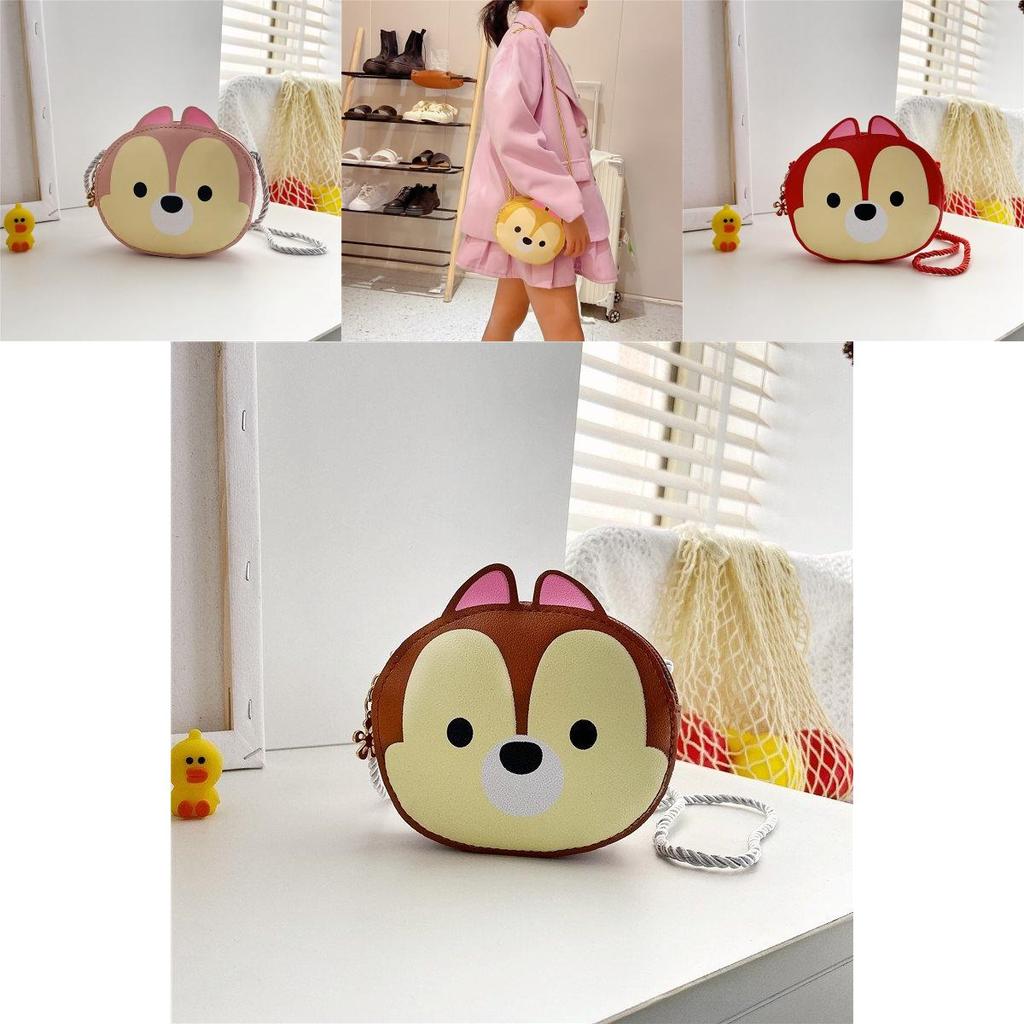 Kids Small Shoulder Bag Pu Leather Compact Crossbody For Daily Use
