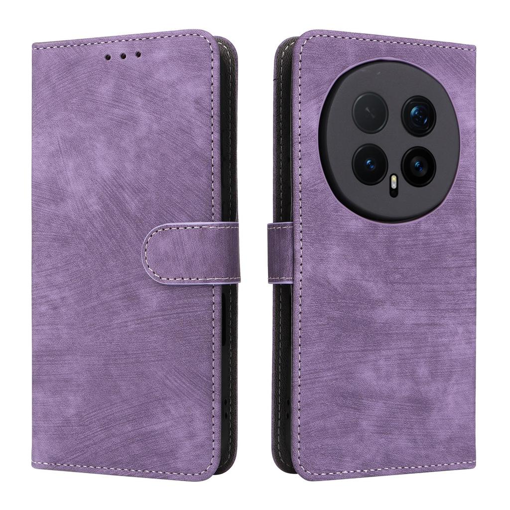 Flip Cover für Honor Magic8 Pro PU Leder Handyhülle Ganzkörperschutz [RFID-Blockierung] Brieftaschenhülle