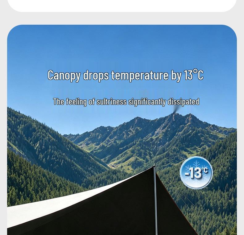 Portable UV Protection Waterproof Camping Canopy Sunshade Tent