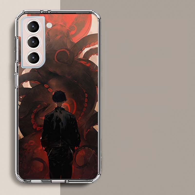 Chainsaw Man Yoshida Phone Case For Samsung Galaxy S25 Edge S24 S23 FE S21 S20 S10 Plus S22 S26 Ultra Cover Clear Cases TPU Capa