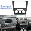 For Octavia 2007‑2009 Car Navigation Trim Radio Fascia Stereo Frame 2DIN Navigation Frame Centre Console Dashboard Replacement