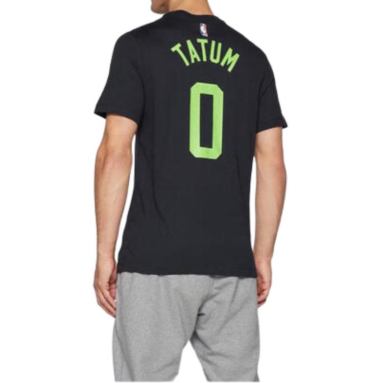 Nike Letter And Number Print Crew Neck Regular Short Sleeve T-Shirt Men Tops Black HJ2766-015