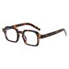 Square Flat Mirror Men'S Personality Simple Business Retro Boutique Glasses Frame Women