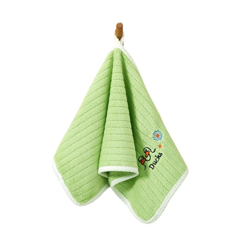 Children's Towels for Face Washing Kindergarten Boys and Girls  Absorbent Baby Soft Rectangular Non-cotton Face Towels