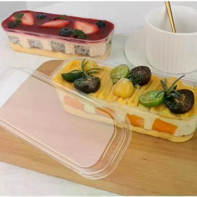 10/20/50Pcs Mini Loaf Deli Dessert Container For Desserts Cups Cake Box -300ML