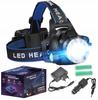 Led Headlamp Rechargeable Headlamp Powerful Zoom Head Lamp Cree
