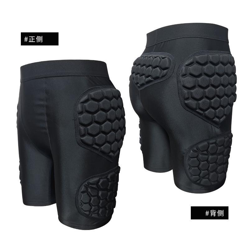 Anti-collision Long-sleeved Football Goalkeeper Suit, Football Suit, Ski Hip Protection, Chest Protection, Basketball Sports Training Suit.