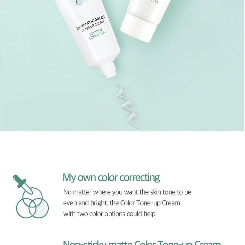 Cosnori Dermatic Green Tone Up Creme