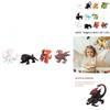 123q Set Of 12 Pvc Figures From Popular How To Train Your Dragon Series