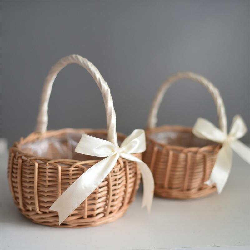 Traditional Handmade Willow Basket Versatile Usage as Flower Holder or Stylish Home Organizers Willow Storage Basket