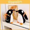 Cute Backpack Penguin Plush Toy For Kids Stuffed Animal Pillow Gift Idea