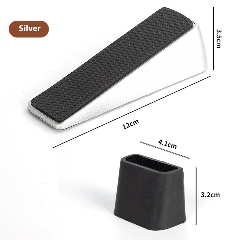 

Heavy Duty Door Stopper Adjustable Spring Loaded Wedge For Bottom Of Door Tall Non-Slip Door Stop For Home Office Dodgers