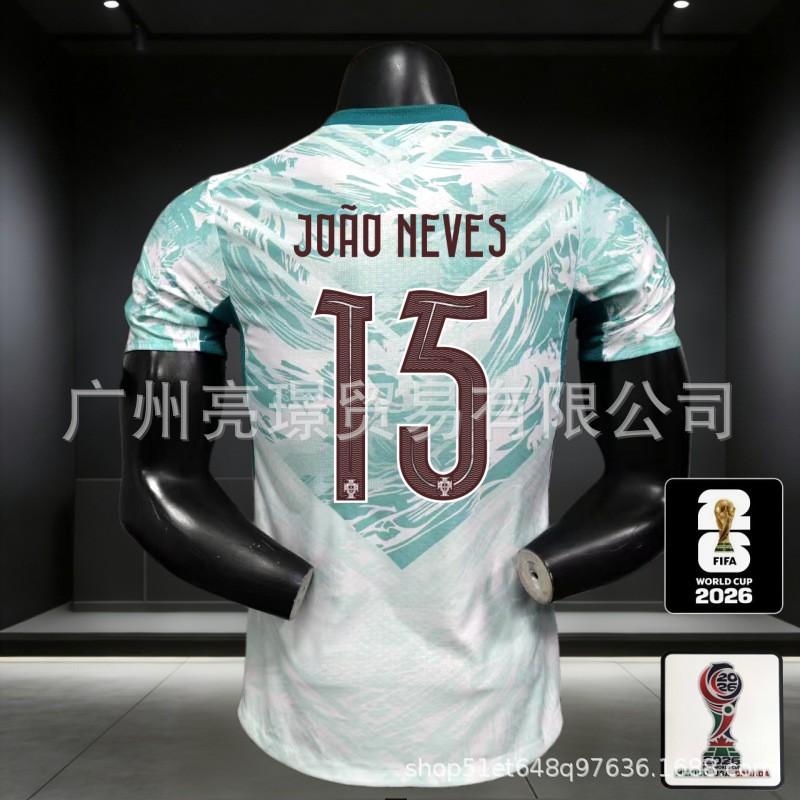 Portugal National Team 2026 World Cup Soccer Jersey CR7 Vinicius Style Men Women Short Sleeve Football Kit