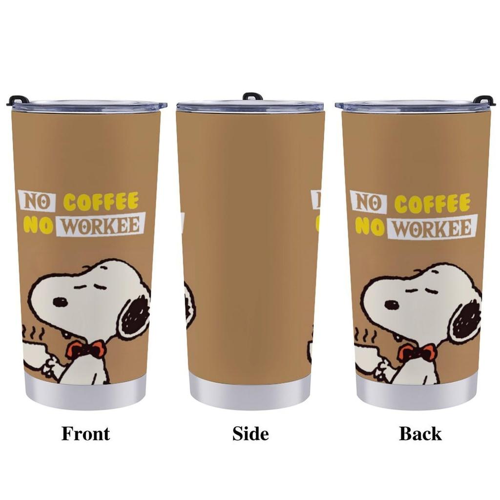 Snoopy Coffee Convenience Store Water Direct Stainless with Cute Character 600ml Tumbler, Mug, Cup, Cup, Insulated, Insulated, Bottle, Drinking,