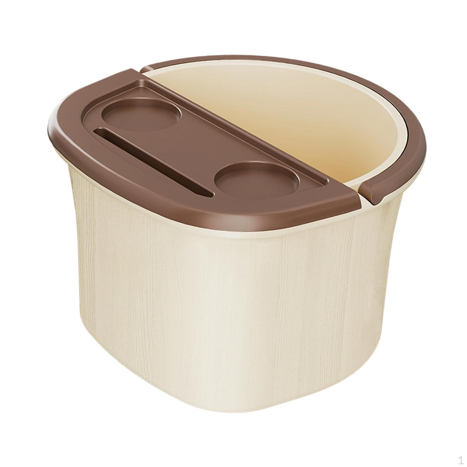 

Ванночка для ног, ванна для замачивания ног, таз для ног, инструменты для ванны, портативное универсальное замачивание для пикника бежевый